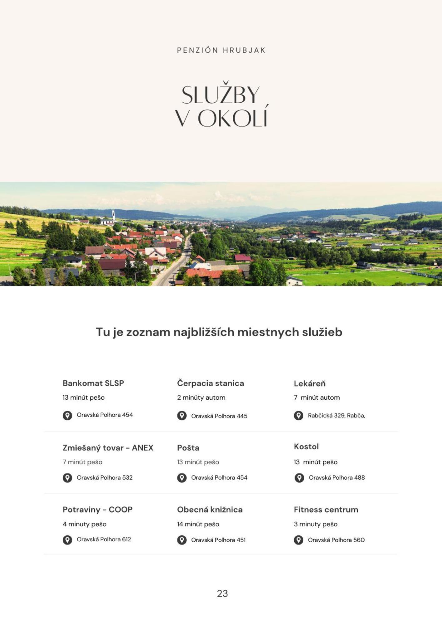 Penzion Hrubjak Oravska Polhora Екстер'єр фото