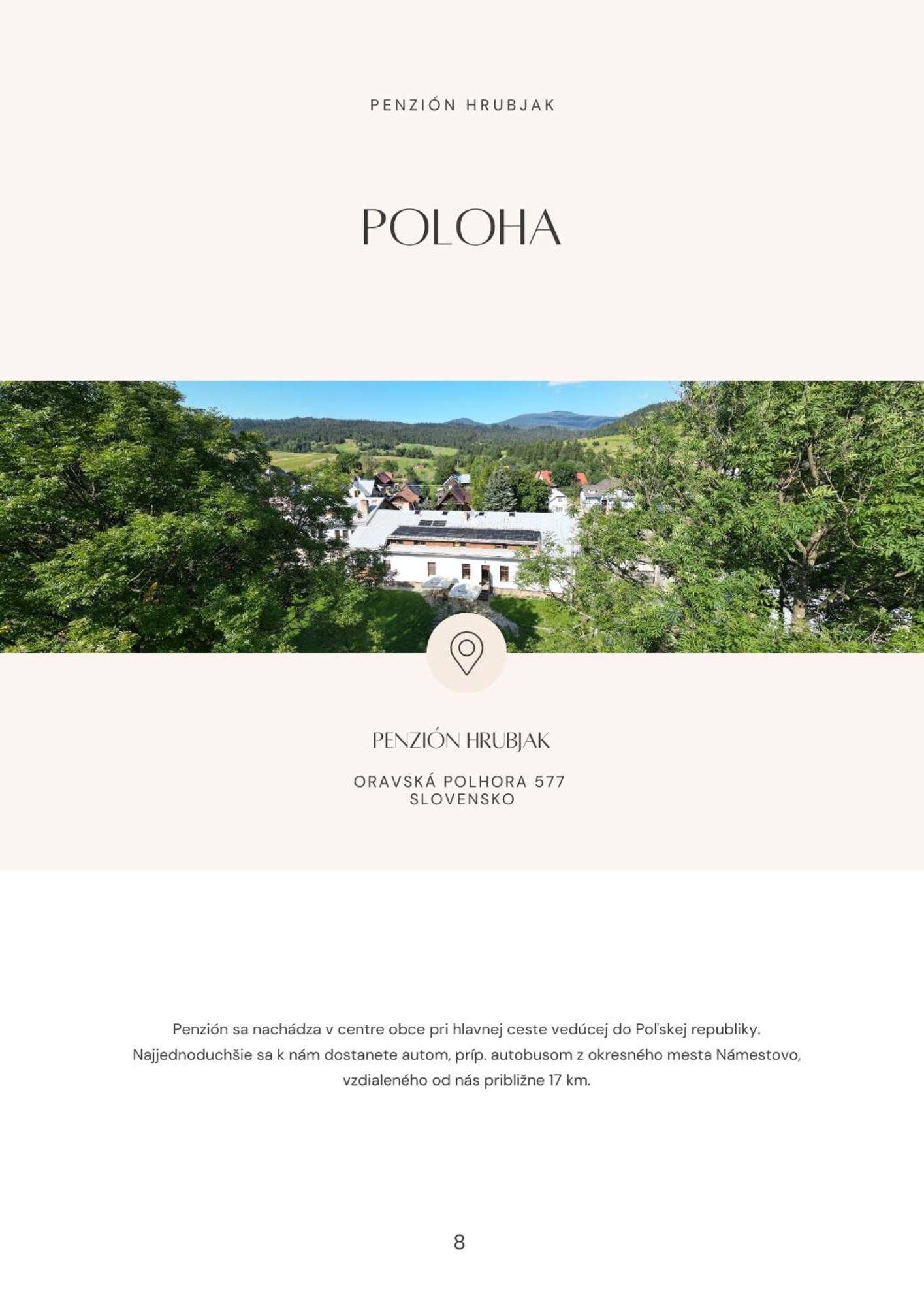 Penzion Hrubjak Oravska Polhora Екстер'єр фото